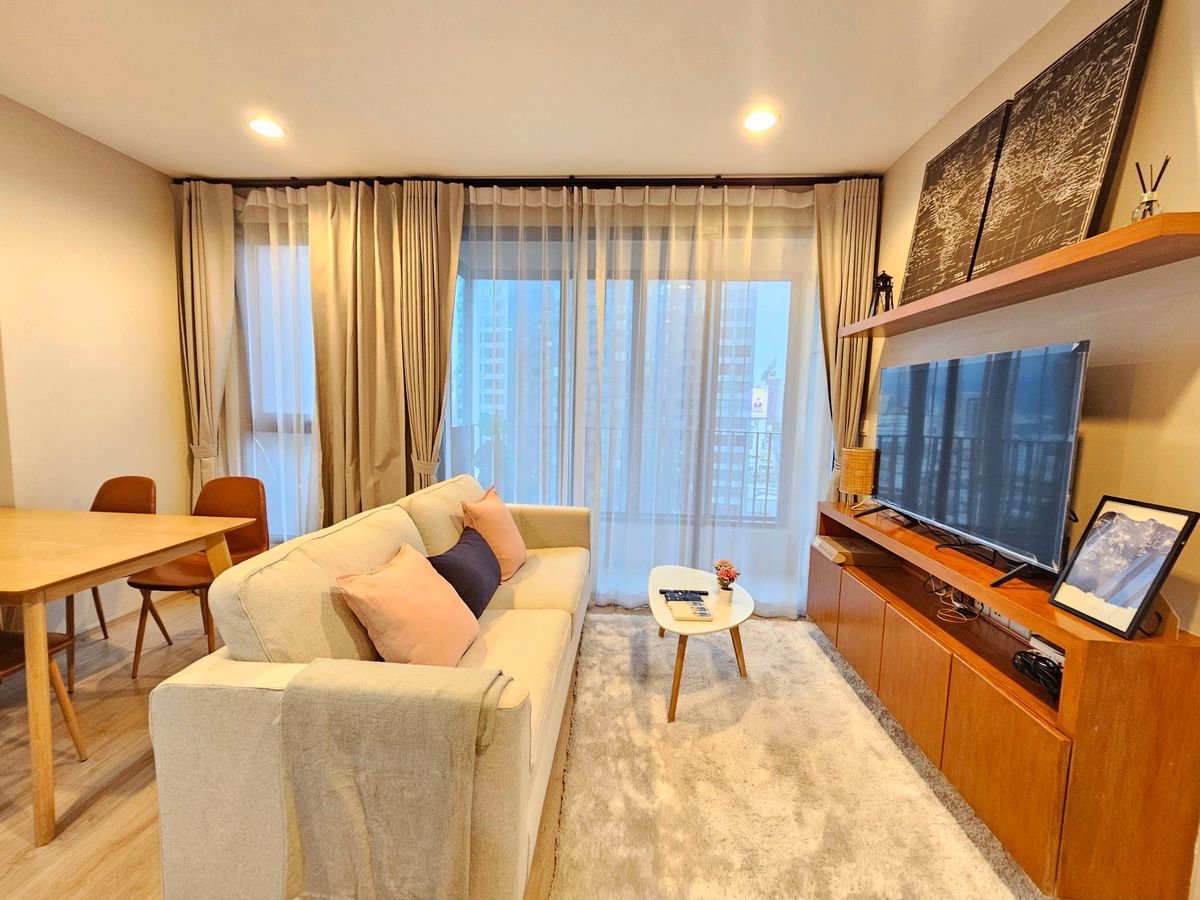 ให้เช่าคอนโดราชเทวี พญาไท : ให้เช่าคอนโด ไอดีโอ คิว ราชเทวี เฟอร์นิเจอร์ครบ (S15-25109)