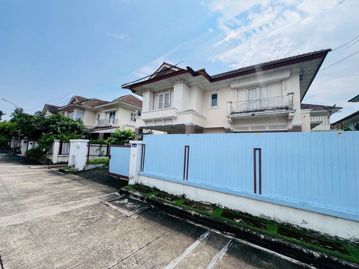 For SaleHouseRama5, Ratchapruek, Bangkruai : Single house for sale in Thara Ratchaphruek-Pinklao Suan Phak, connected to Taling Chan, Borom Ratchaphruek, cheapest in the project.