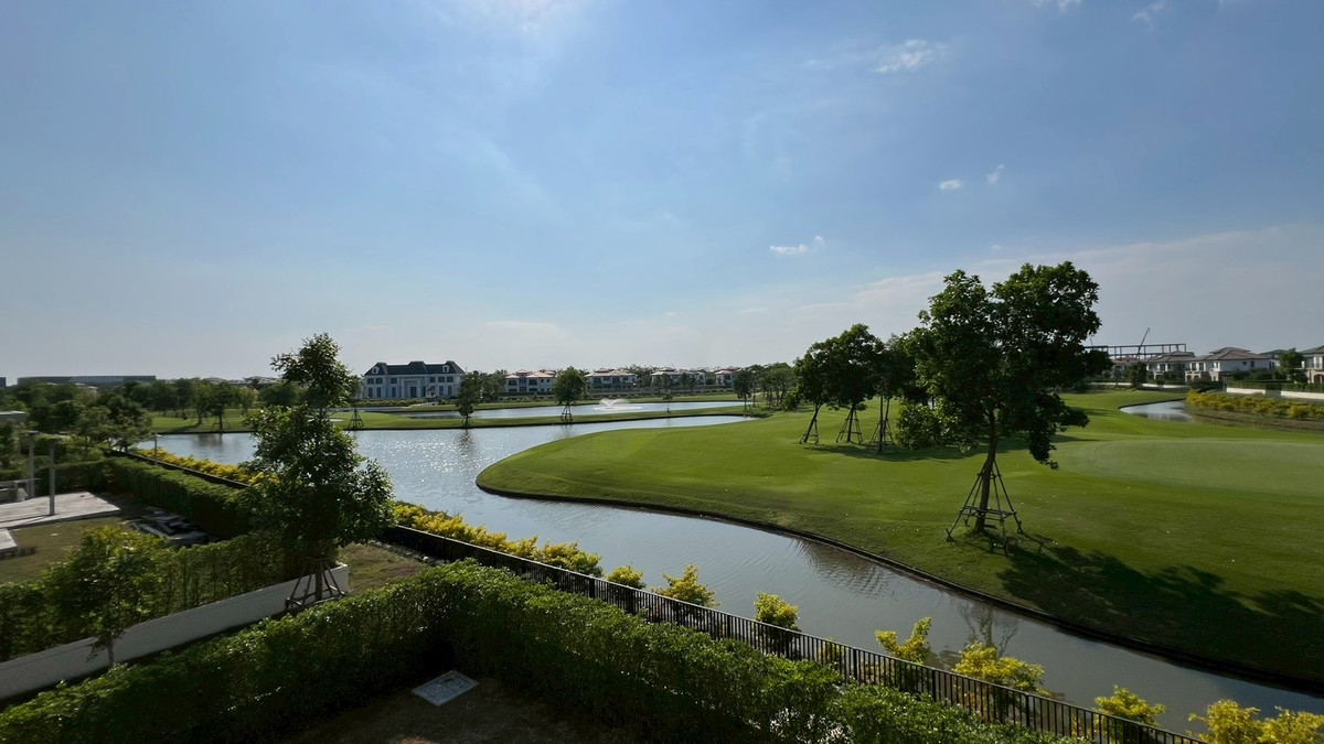 For RentHousePathum Thani,Rangsit, Thammasat : Brand new house for rent at Robins Sereno-Reignwood Park