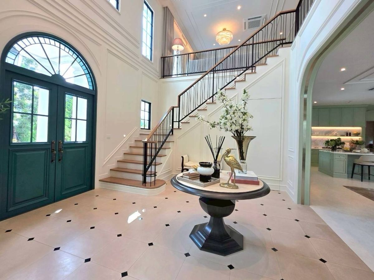 ขายบ้านพัฒนาการ ศรีนครินทร์ : ขายหมู่บ้านณรินสิริ ถนน กรุงเทพกรีฑา