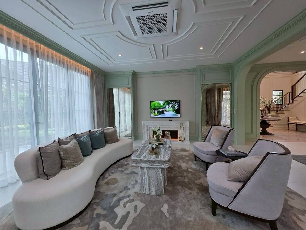 ขายบ้านพัฒนาการ ศรีนครินทร์ : ขายหมู่บ้านณรินสิริ ถนน กรุงเทพกรีฑา