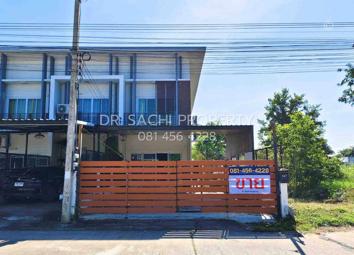 ขายทาวน์โฮมลำพูน : ขายทาวน์โฮม 2 ชั้น 39.1 ตรว. หลังมุม สภาพสวยพร้อมอยู่ ทำเลดี ใกล้ Global House ลำพูน 