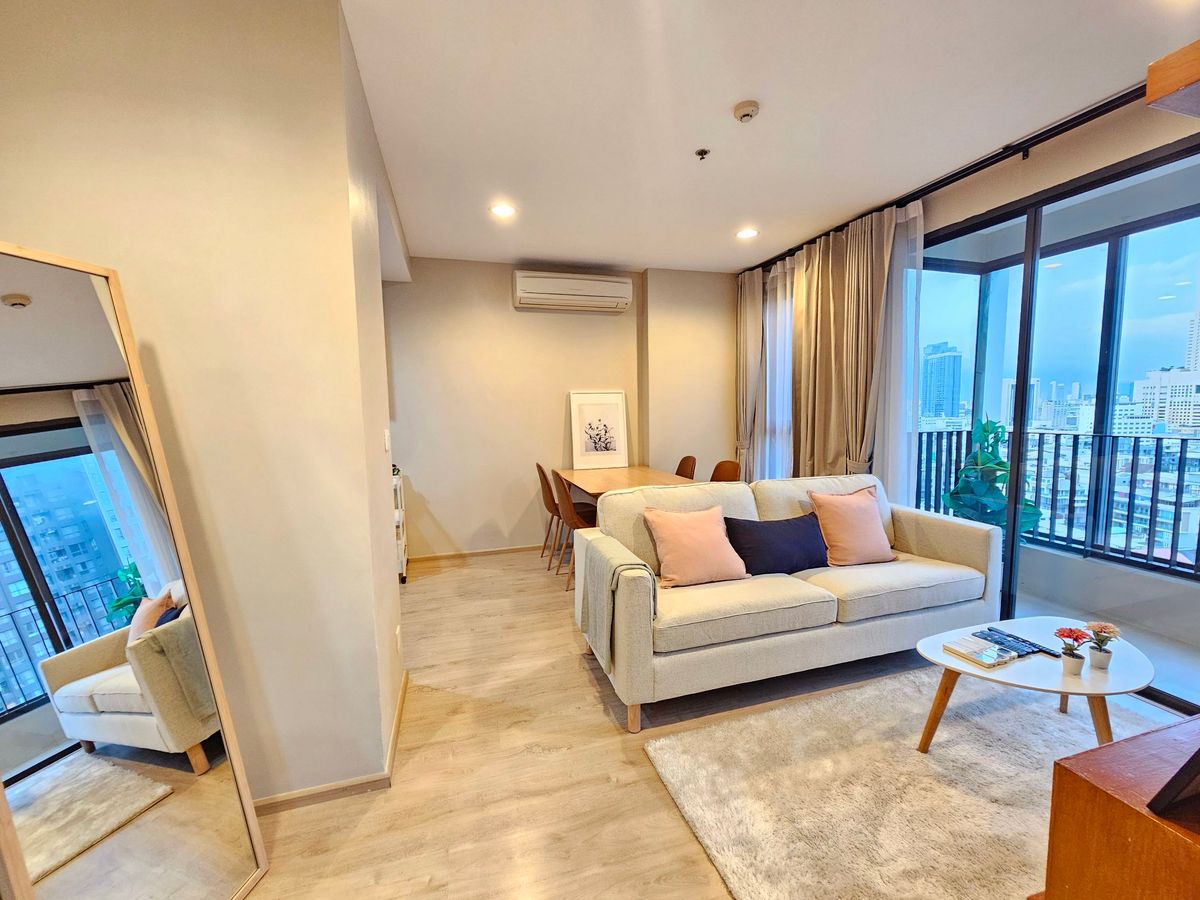 ให้เช่าคอนโดราชเทวี พญาไท : ให้เช่าคอนโด ไอดีโอ คิว ราชเทวี เฟอร์นิเจอร์ครบ (S15-25109)