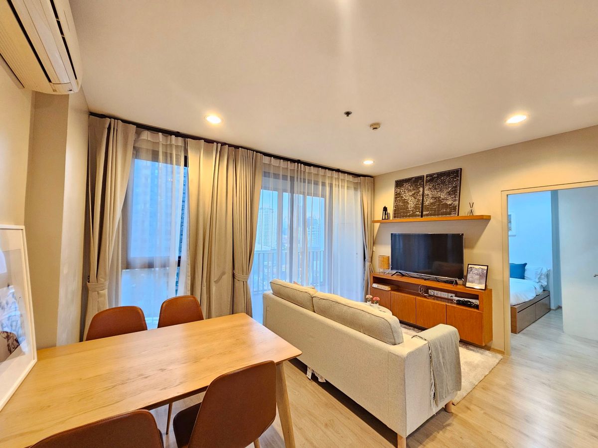 ให้เช่าคอนโดราชเทวี พญาไท : ให้เช่าคอนโด ไอดีโอ คิว ราชเทวี เฟอร์นิเจอร์ครบ (S15-25109)