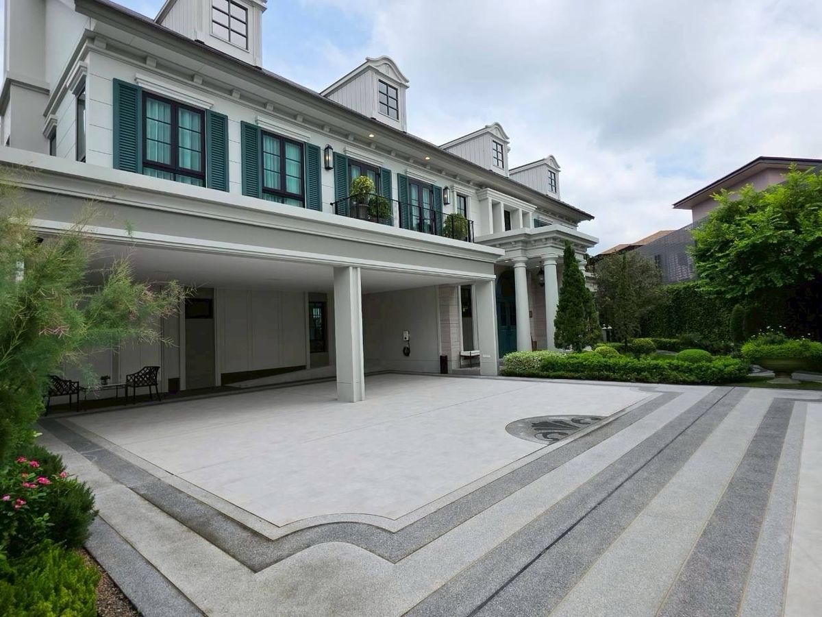 ขายบ้านพัฒนาการ ศรีนครินทร์ : ขายหมู่บ้านณรินสิริ ถนน กรุงเทพกรีฑา