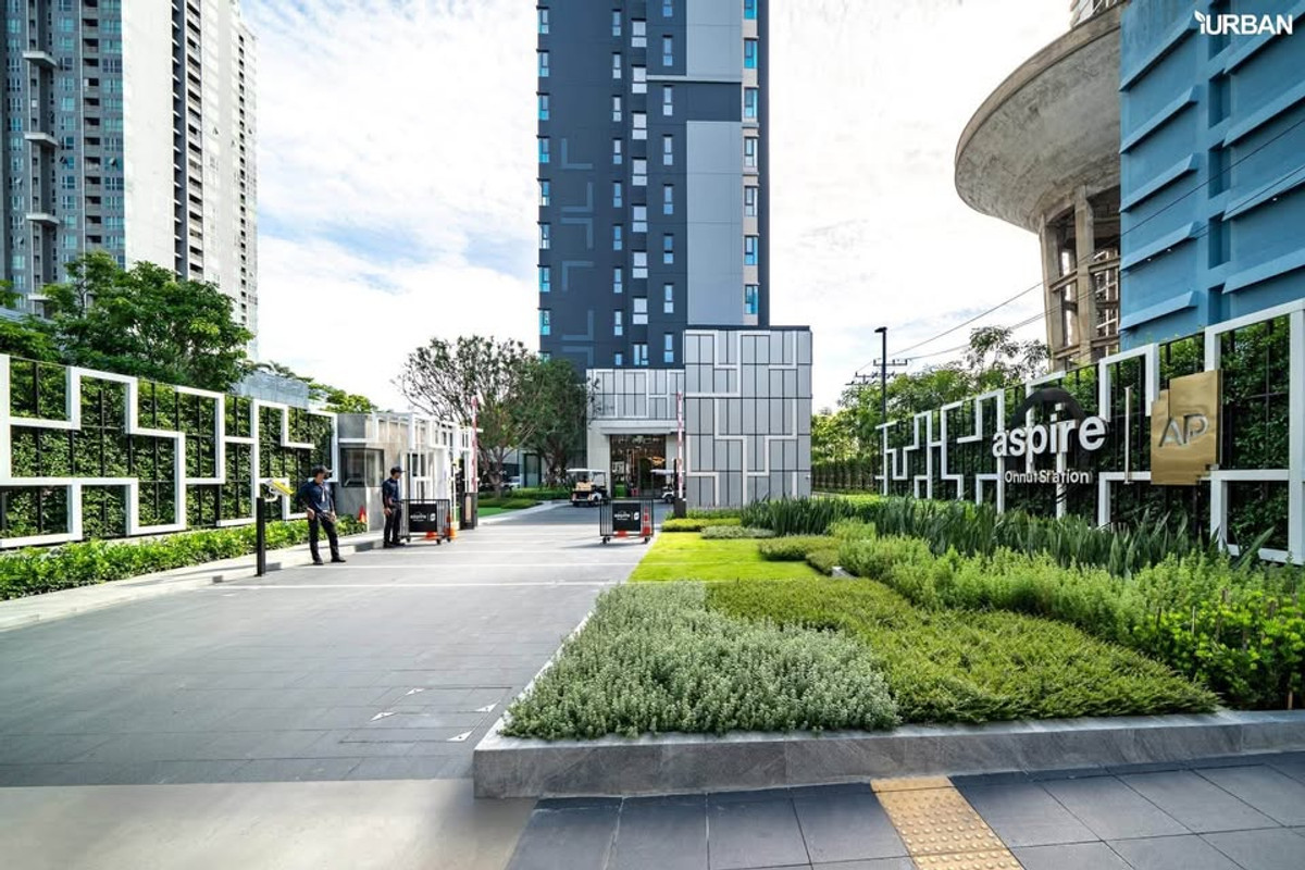 ให้เช่าคอนโดอ่อนนุช อุดมสุข : [ฟรีเน็ต/ชั้นสูง] ให้เช่า Aspire Onnut Station ห้อง 1-Bed Plus 35 ตรม. ชั้น 22 ใกล้ BTS อ่อนนุช 3 นาที แต่งหรู WFH สบาย!