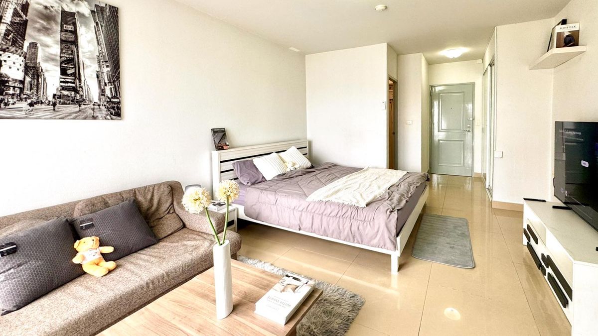 ขายคอนโดพระราม 9 เพชรบุรีตัดใหม่ RCA : ขาย คอนโด I-House Laguna Garden RCA Studio room 26 ตรม เฟอร์ครบ ใกล้พระราม 9 เพชรบุรี รัชดา  ห้วยขวาง : KT25S-005