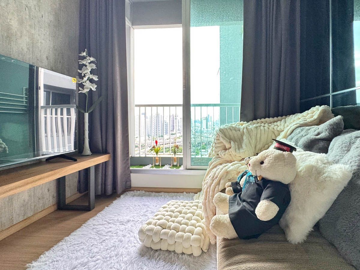 For RentCondoOnnut, Udomsuk : Condo for Rent Rhythm Sukhumvit 50, 1 bedroom 35 sqm Newly Renovated Modern Loft Style Fully-Furnished Near BTS Onnut, Phra Khanong, Bang Chak : MJ25R-021