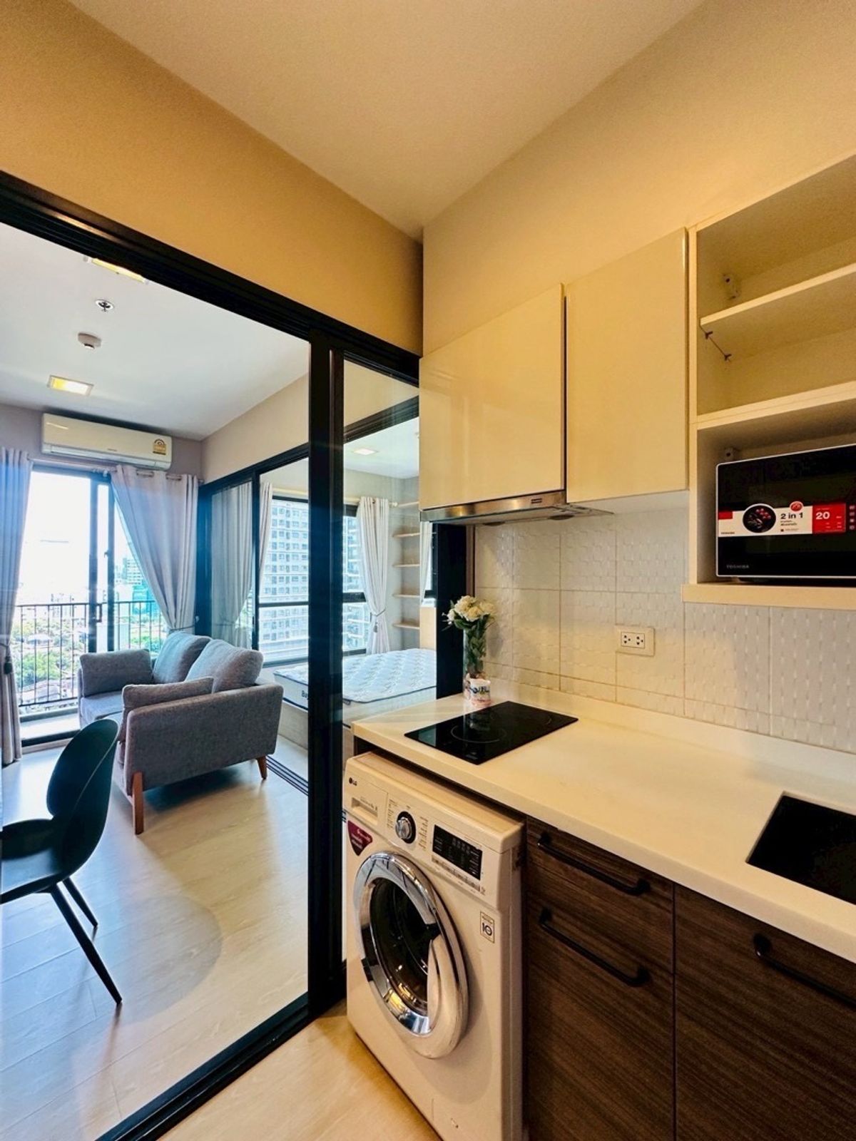 ให้เช่าคอนโดพระราม 9 เพชรบุรีตัดใหม่ RCA : Condolette Midst Rama9 1bed only 17,000 per month 🔥