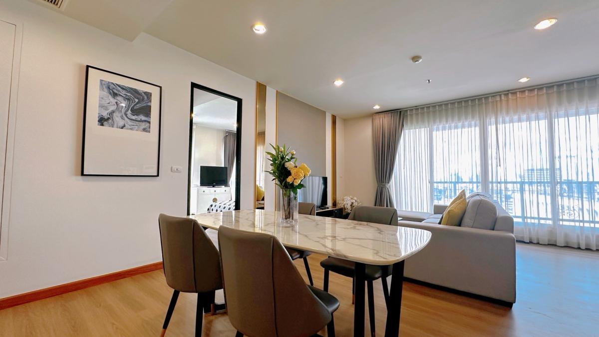For RentCondoWitthayu, Chidlom, Langsuan, Ploenchit : 🔥Urgent rental🔥The Address Chidlom, very beautiful room, fully furnished, ready to move in, near BTS Chidlom, only 200 meters.