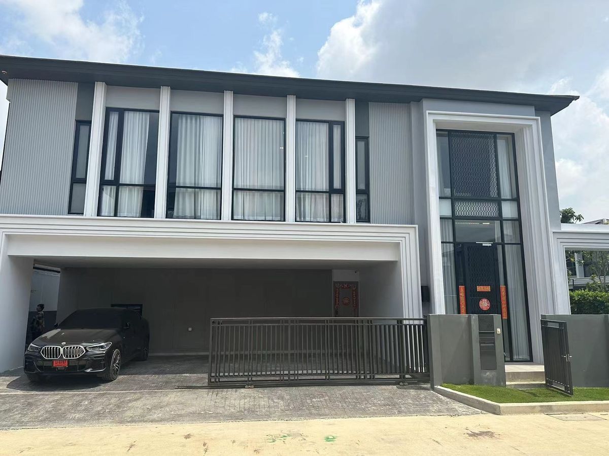 For RentHouseLadkrabang, Suwannaphum Airport : belgravia exclusive pool village for rent 0886382235
