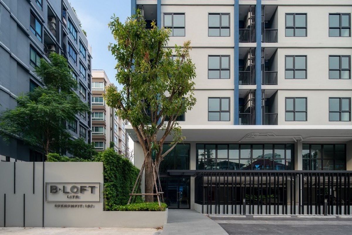 ให้เช่าคอนโดบางนา แบริ่ง ลาซาล : ✨ให้เช่าคอนโด พร้อมเข้าอยู่ทันที✨ บีลอฟท์ ไลท์ สุขุมวิท107 ซ.เเบริ่ง1 บ้านเลขที่ 90/35 ยูนิต 504 ชั้น 5 ห้องมุม ขนาด 27 ตรม. เฟอร์+เครื่องใช้ไฟฟ้าครบ Line @bzprOperty