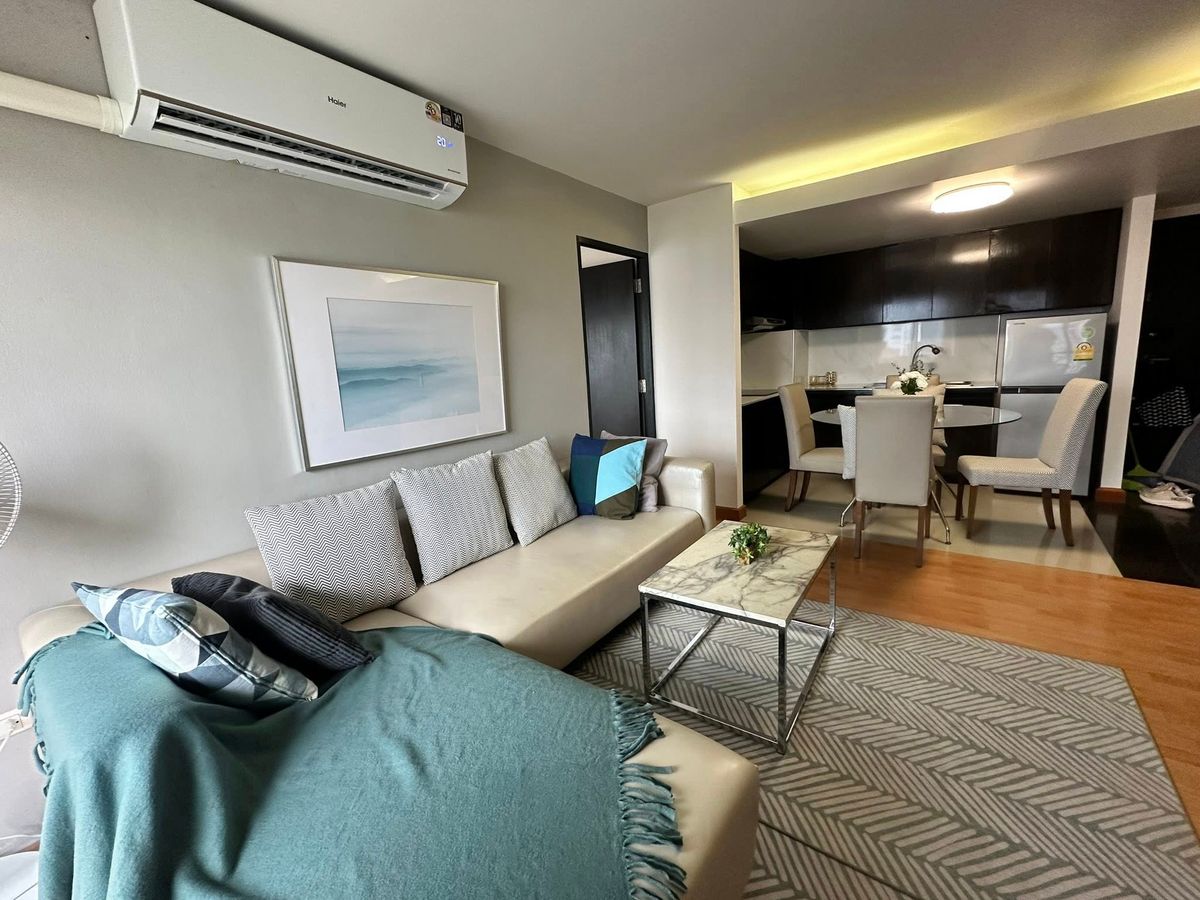 For RentCondoChokchai 4, Ladprao 71, Ladprao 48, : For rent RR1198 Family Park condo Lat Phrao 48, beautiful room, fully furnished, near MRT Sutthisan.