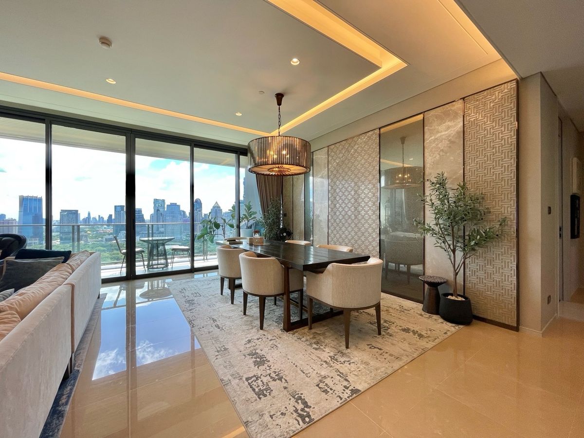 ให้เช่าคอนโดวิทยุ ชิดลม หลังสวน : ให้เช่าคอนโด Sindhorn Kempinski 3 ห้องนอน