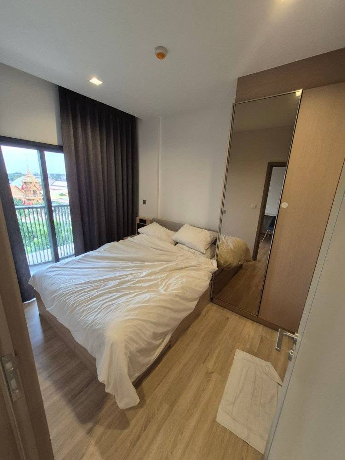 For RentCondoOnnut, Udomsuk : Kawa Haus Condo, convenient travel, close to BTS, there is a shuttle, beautiful room, fully furnished, ready to move in.