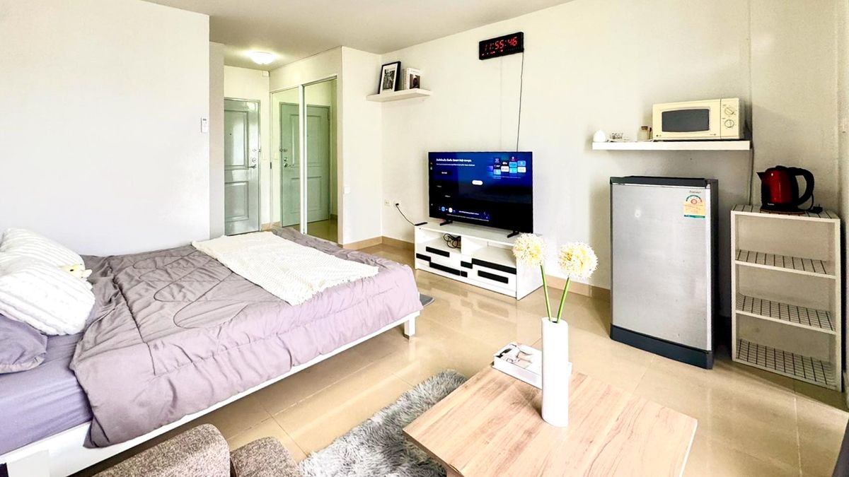 ขายคอนโดพระราม 9 เพชรบุรีตัดใหม่ RCA : ขาย คอนโด I-House Laguna Garden RCA Studio room 26 ตรม เฟอร์ครบ ใกล้พระราม 9 เพชรบุรี รัชดา  ห้วยขวาง : KT25S-005