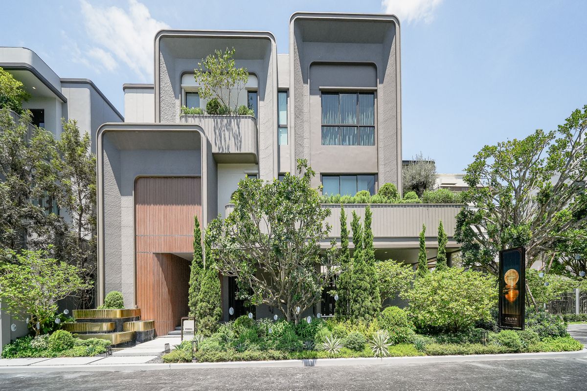 ขายบ้านแจ้งวัฒนะ เมืองทอง : บ้านหลังใหญ่ Grand Bangkok Boulevard ดอนเมือง แจ้งวัฒนะ หมู่บ้านเดียวกับคุณเจนนี่