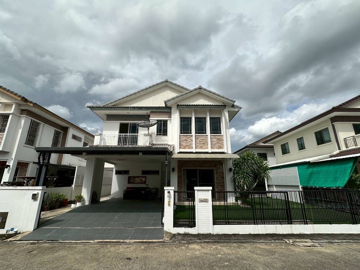 For SaleHouseNonthaburi, Bang Yai, Bangbuathong : 💥SL-9127💥Single-family home for sale in Manthana Village, Bang Yai - Khlong Thanon 👉Add Line @primecondo