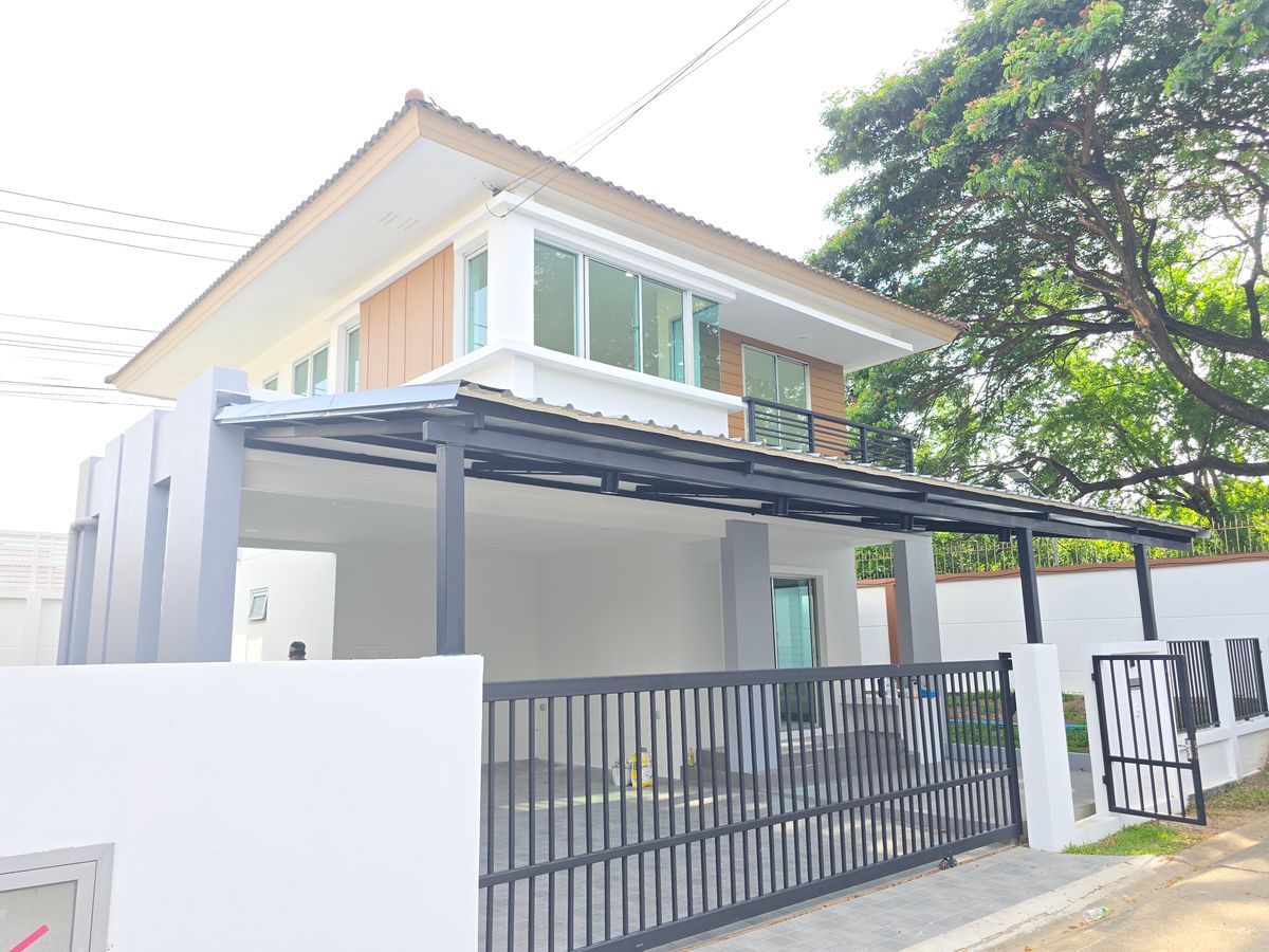 For SaleHouseLadkrabang, Suwannaphum Airport : [For Sale] Urgent Sale! 🔥 4-Bedroom Single House Atoll Maldives Palms – Corner Unit, Fully Renovated, Move-in Ready! Near Mega Bangna