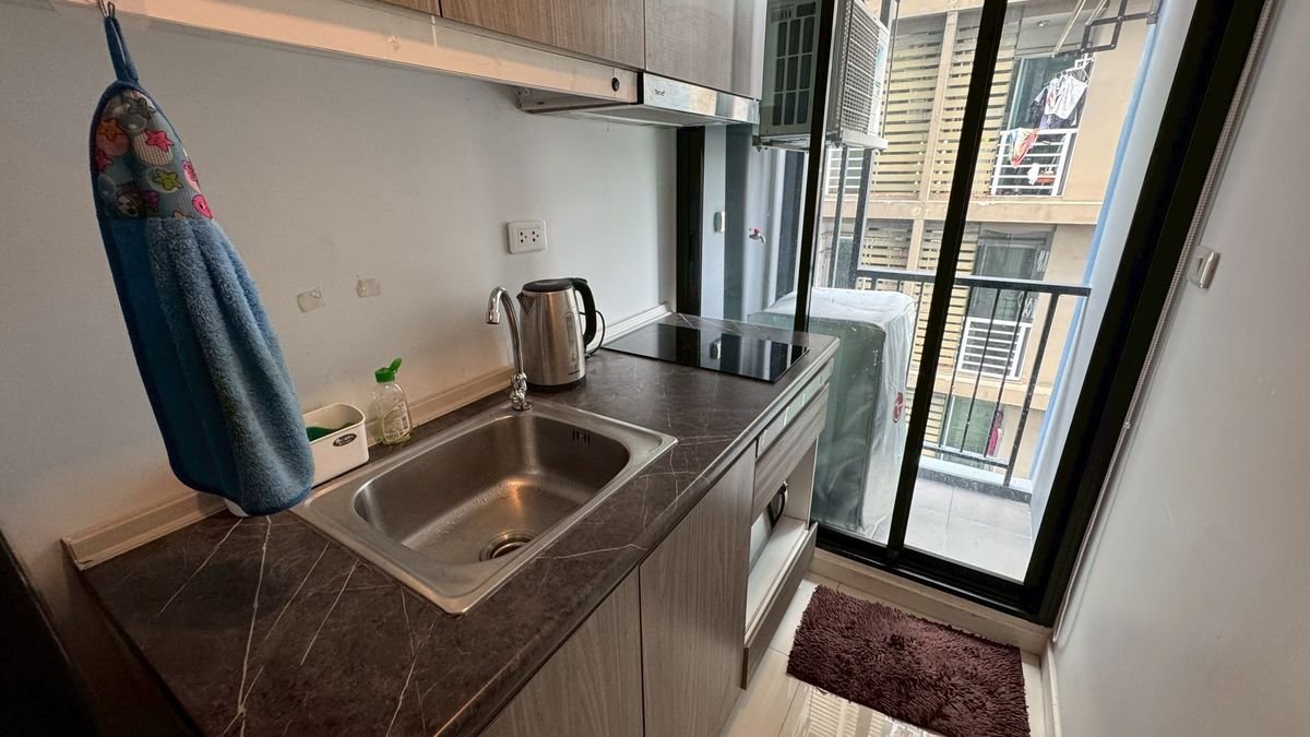 ให้เช่าคอนโดบางนา แบริ่ง ลาซาล : ✨ให้เช่าคอนโด พร้อมเข้าอยู่ทันที✨ บีลอฟท์ ไลท์ สุขุมวิท107 ซ.เเบริ่ง1 บ้านเลขที่ 90/35 ยูนิต 504 ชั้น 5 ห้องมุม ขนาด 27 ตรม. เฟอร์+เครื่องใช้ไฟฟ้าครบ Line @bzprOperty