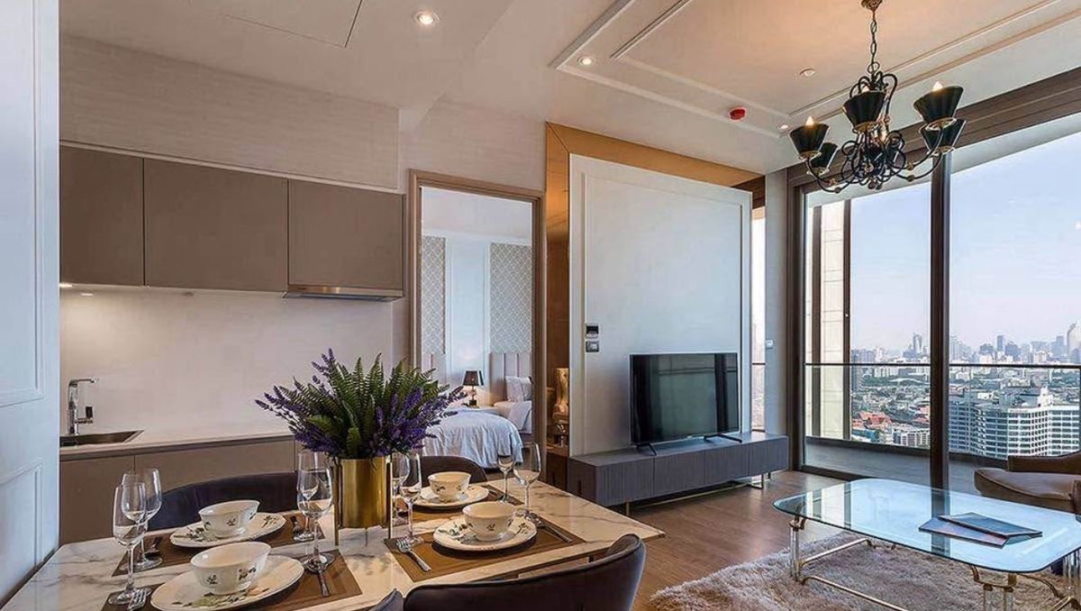For RentCondoWongwianyai, Charoennakor : ST314 For Rent – Magnolias Waterfront Residences at ICONSIAM Luxury high-rise residence with panoramic river view.