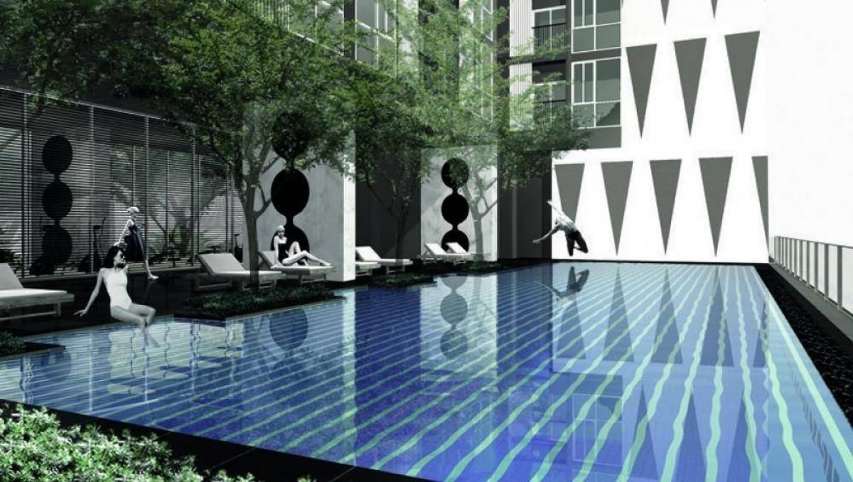 ให้เช่าคอนโดรัชดา ห้วยขวาง : ให้เช่า 📍 Noble Revolve Ratchada 2 📍 เฟอร์นิเจอร์ และ เครื่องใช้ไฟฟ้าครบ ใกล้ MRT ศูนย์วัฒนธรรม