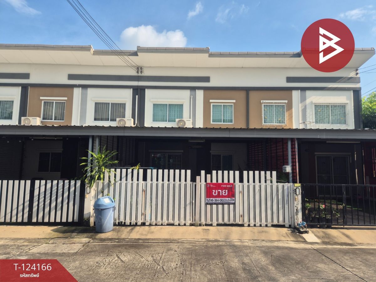 For SaleTownhomeSamut Prakan,Samrong : Townhouse for sale, Lio Bliss Village, Lat Krabang-Suvarnabhumi, Bang Sao Thong, Samut Prakan.