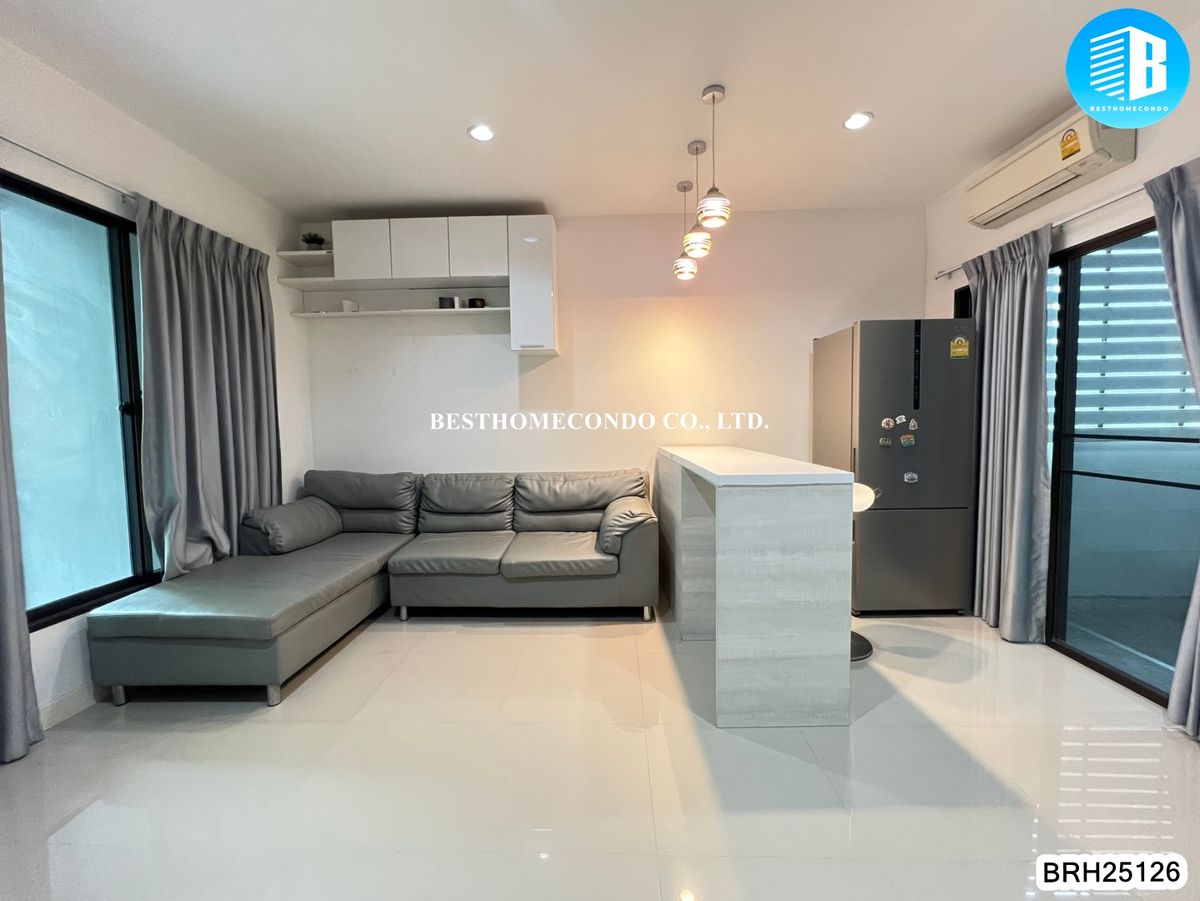 For RentTownhomeSamut Prakan,Samrong : The house is ready to move in. Near Mega Bangna 💥Pleno house for rent Sukhumvit-Bangna 💥