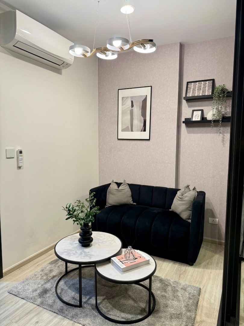 For RentCondoRatchadapisek, Huaikwang, Suttisan : 🔥Urgent for rent🔥XT Huai Khwang, 32nd floor, beautiful room, fully furnished, near Huai Khwang MRT (75 meters)