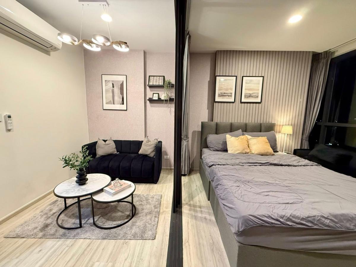 For RentCondoRatchadapisek, Huaikwang, Suttisan : 🔥Urgent for rent🔥XT Huai Khwang, 32nd floor, beautiful room, fully furnished, near Huai Khwang MRT (75 meters)