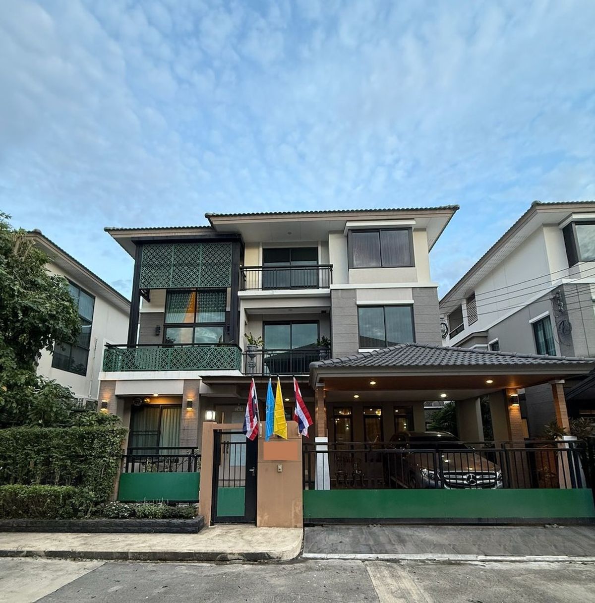 For SaleHousePattanakan, Srinakarin : Beautiful built-in, 51.1 sq m, 4 bedrooms, 5 bathrooms, 3-story detached house, The Plant Elite, Phatthanakan 38.