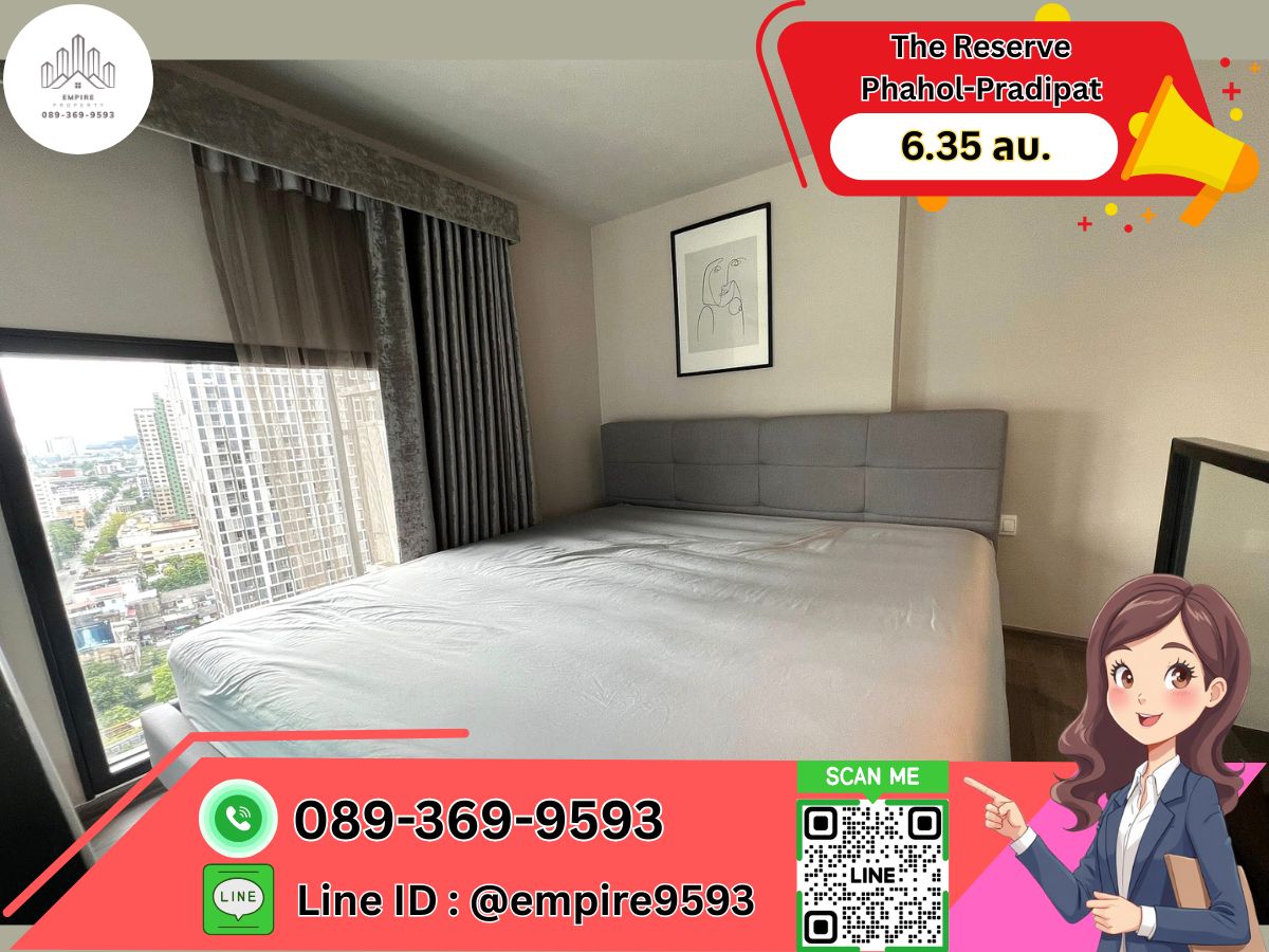 For SaleCondoSapankwai,Jatujak : For sale: The Reserve Phahol-Pradipat (The Reserve Phahol - Pradipat)📍Line : @empire9593 📍Near BTS Saphan Khwai, ready to move in