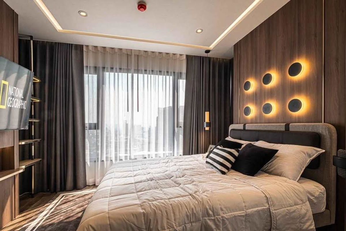 For RentCondoLadprao, Central Ladprao : Life Ladprao Valley Condo, convenient travel, near BTS Skytrain. The room is decorated very beautifully. Fully furnished Ready to move in!!