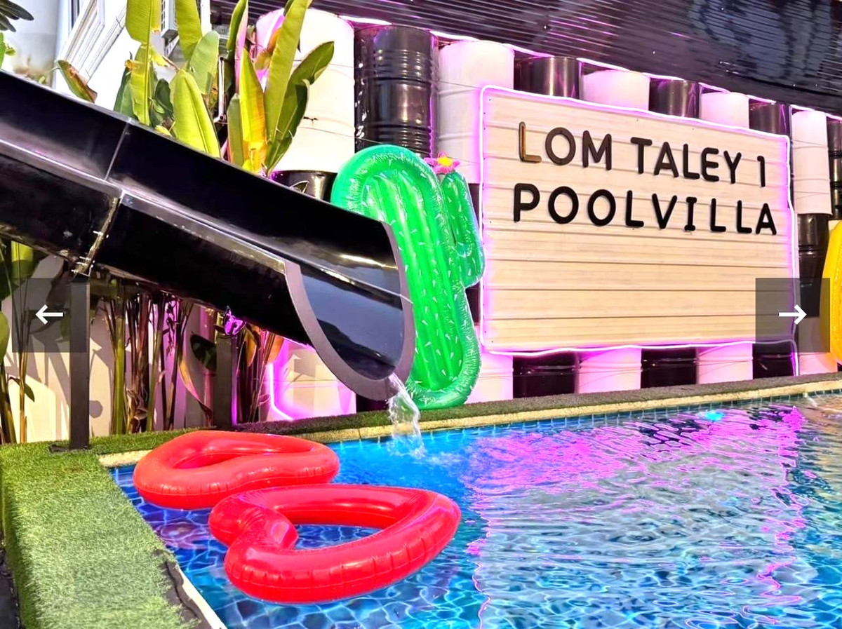 For SalePattaya, Bangsaen, Chonburi : Seaside Pool Villa Only 400m from the Beach!! Fully booked daily!! Na Jomtien - Pattaya. Ready to continue the business immediately! Pool villa for sale — a great investment opportunity you shouldn’t miss.