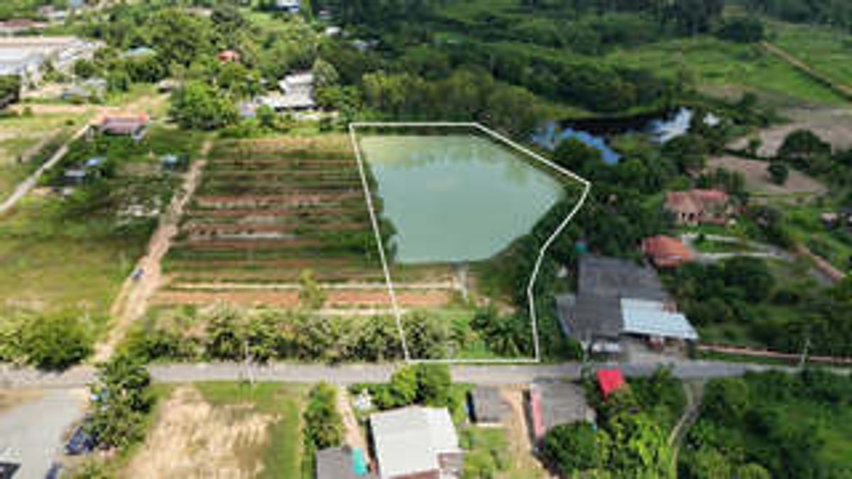 For SaleLandPattaya, Bangsaen, Chonburi : Land for sale, Ban Nam Sap, Na Wang Hin Subdistrict, Phanat Nikhom, near 3 Wang Floating Market, plot 5-3-2 rai, only 3.2 million baht, free transfer.
