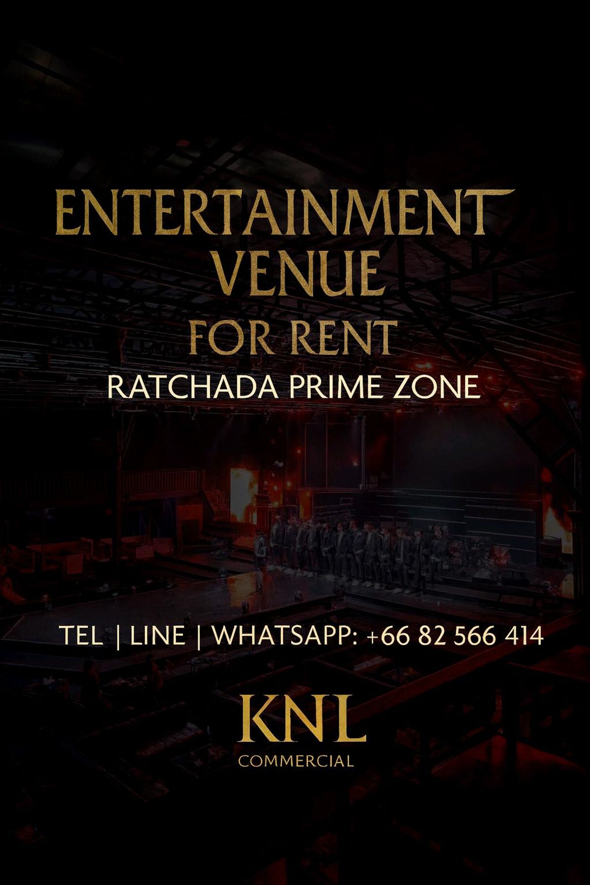 For RentRetail SpaceRatchadapisek, Huaikwang, Suttisan : 📍Large entertainment business space for rent - prime location in Ratchada-Rama 9 area.