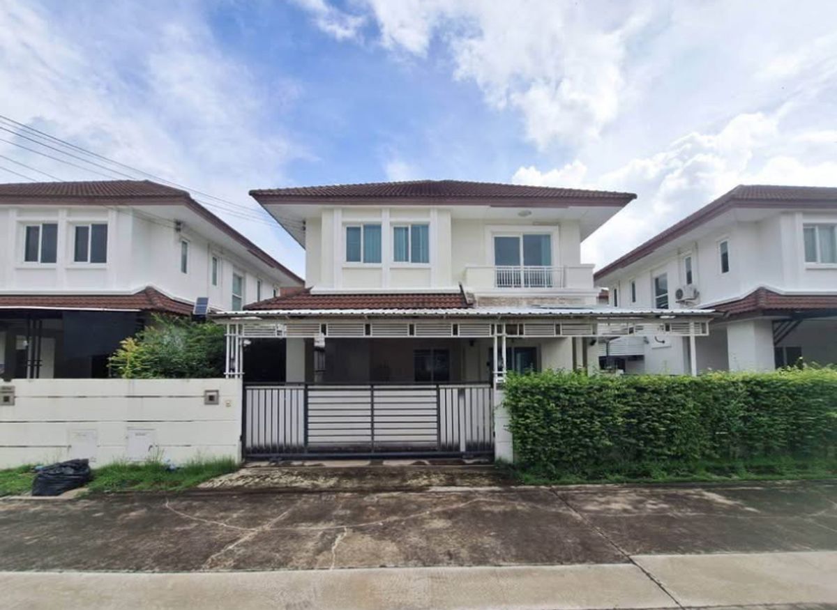 For RentHouseNonthaburi, Bang Yai, Bangbuathong : Single house for rent, 54 sq m., The Centro Rattanathibet, near Central Westgate and MRT Bang Phlu.