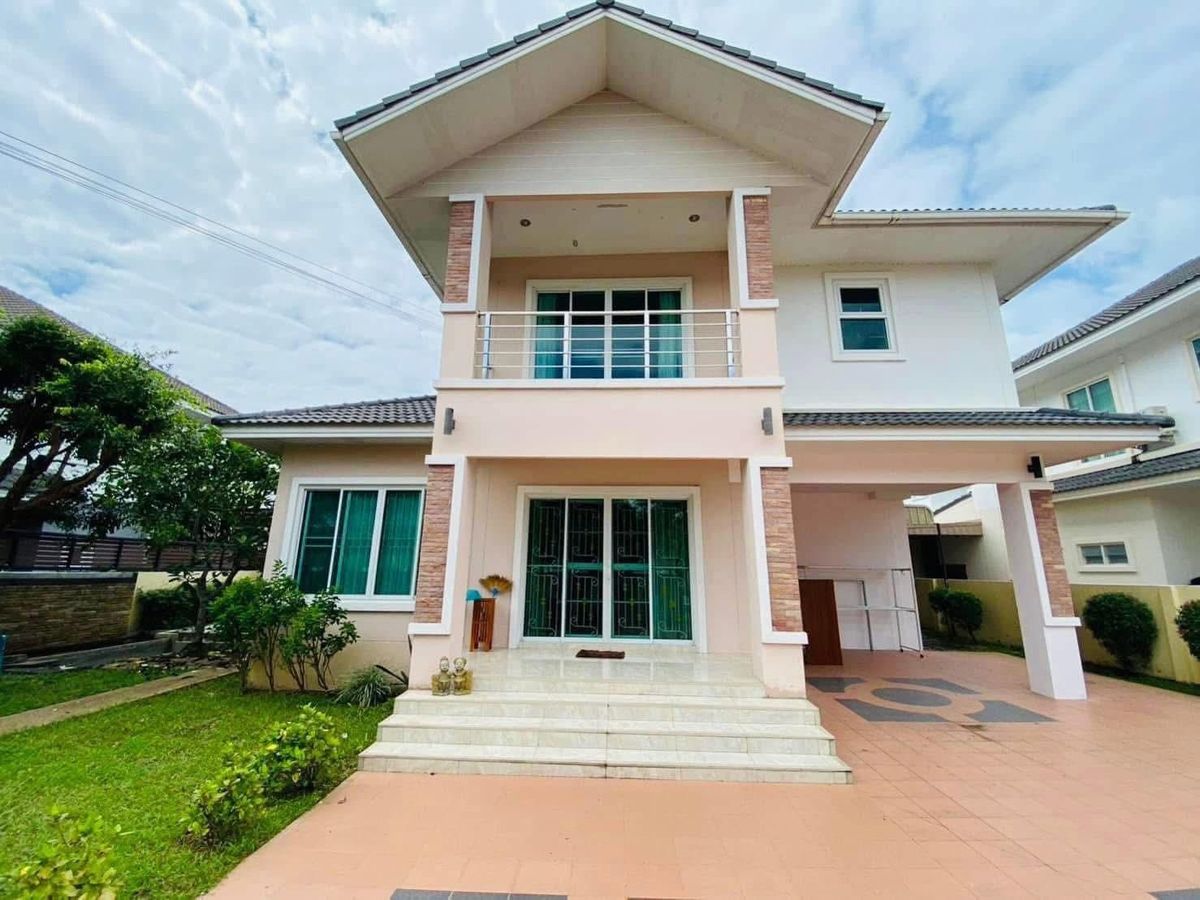 ให้เช่าบ้านเชียงใหม่ : บ้านเดี่ยวหลังใหญ่ ทำเลรวมโชค–มีโชค ใกล้เมืองเพียง 5 กม.! เฟอร์ครบ รีโนเวทใหม่บางส่วน พร้อมอยู่ได้เลย 