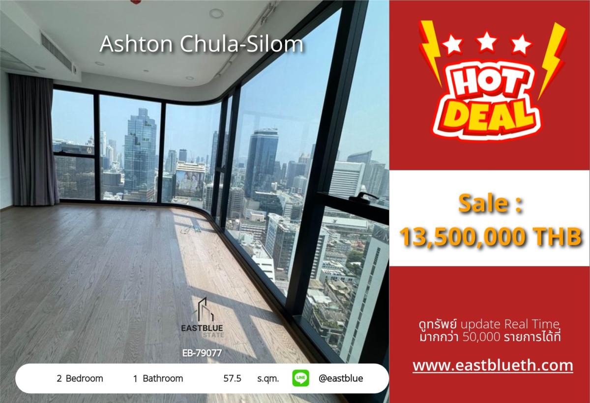 For SaleCondoSiam Paragon ,Chulalongkorn,Samyan : 03/04/2026, Beautiful room Ashton Chula-Silom 2 bedrooms Near BTS Chong Nonsi Special price
Elevated living with modern amenities in the heart of the city! 0642748883