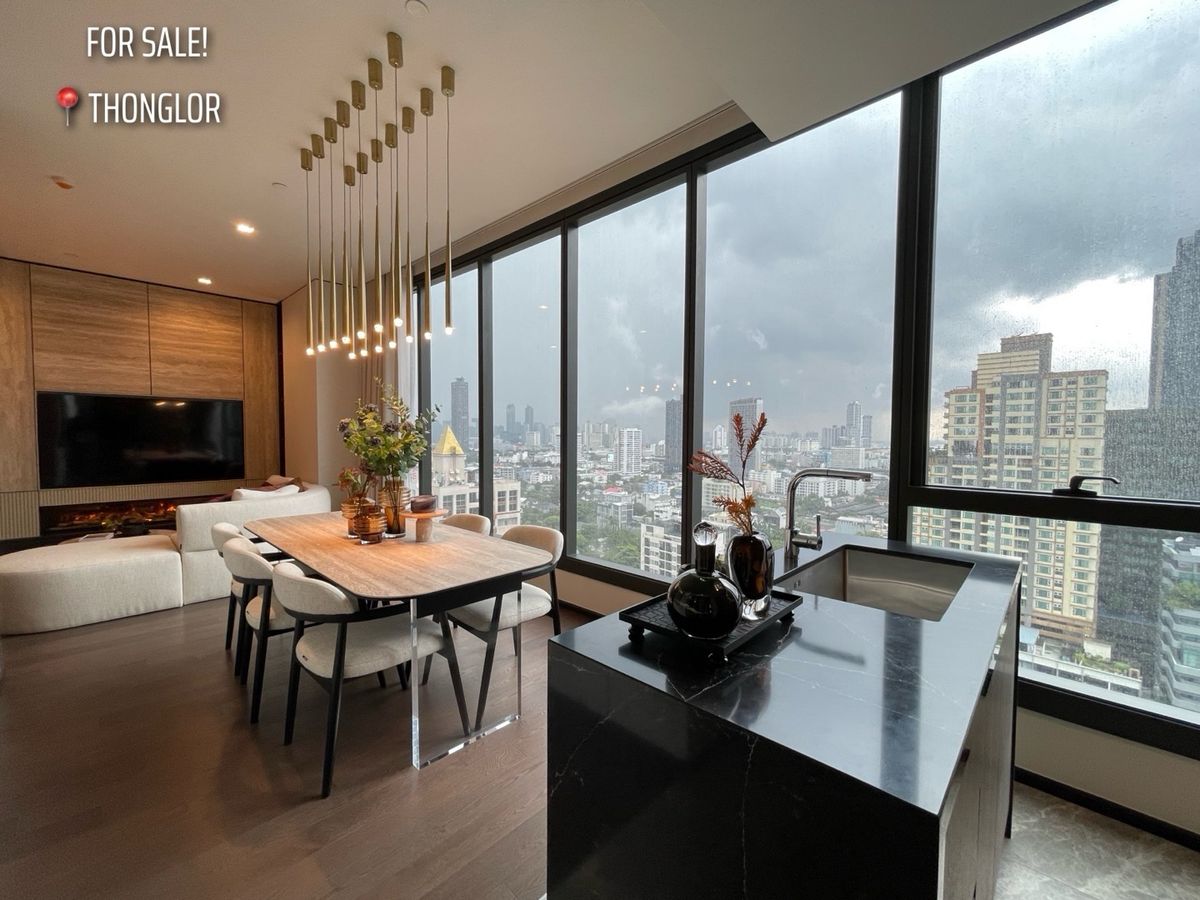 For SaleCondoSukhumvit, Asoke, Thonglor : High-End 2-Bedroom Condo for Sale in Thonglor 📍
