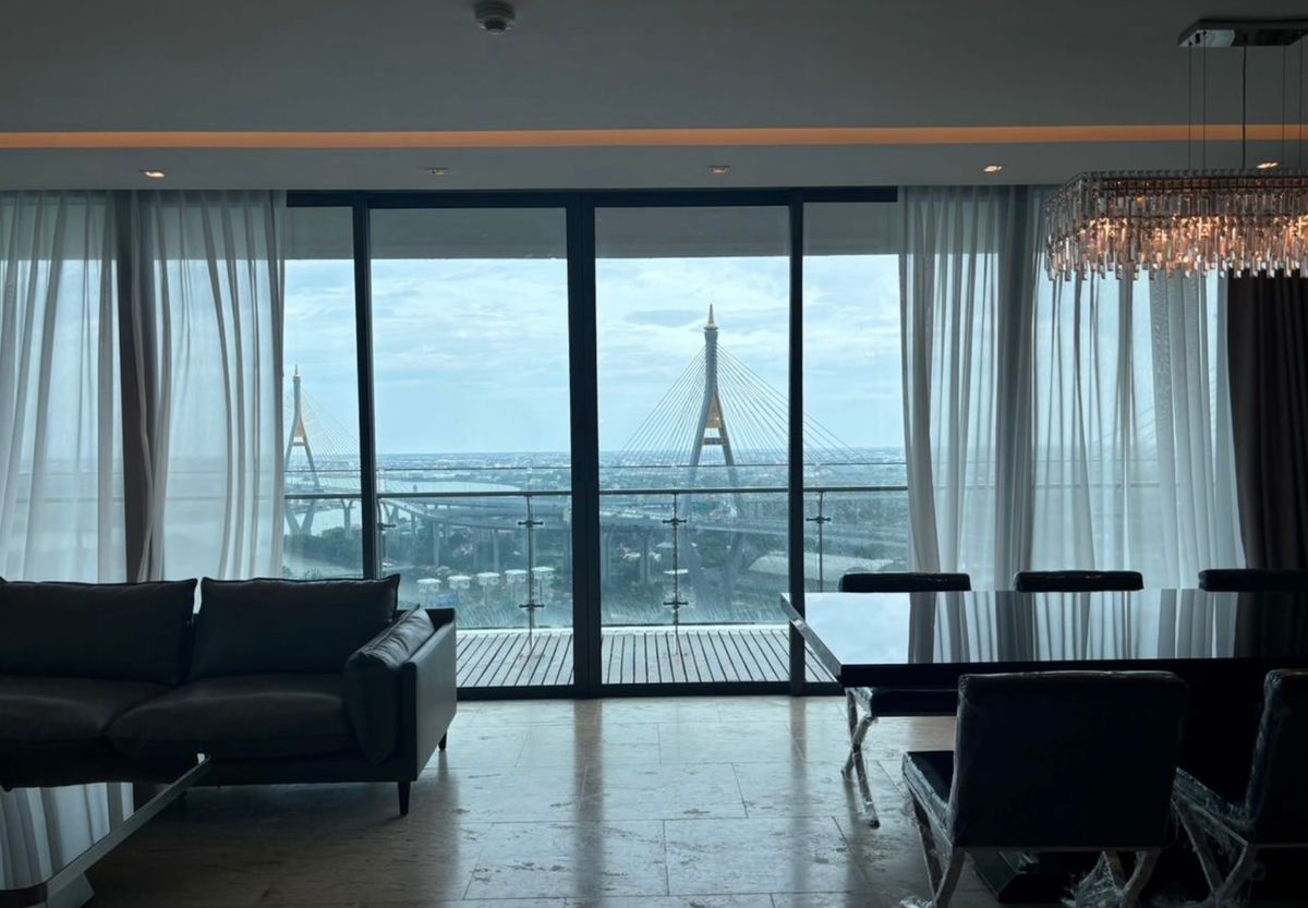 For SaleCondoRama3 (Riverside),Satupadit : For sale: The Pano Rama 3, beautiful, high floor, ready to move in, river view, near Lotus Rama 3. Interested, contact Line@841qqlnr