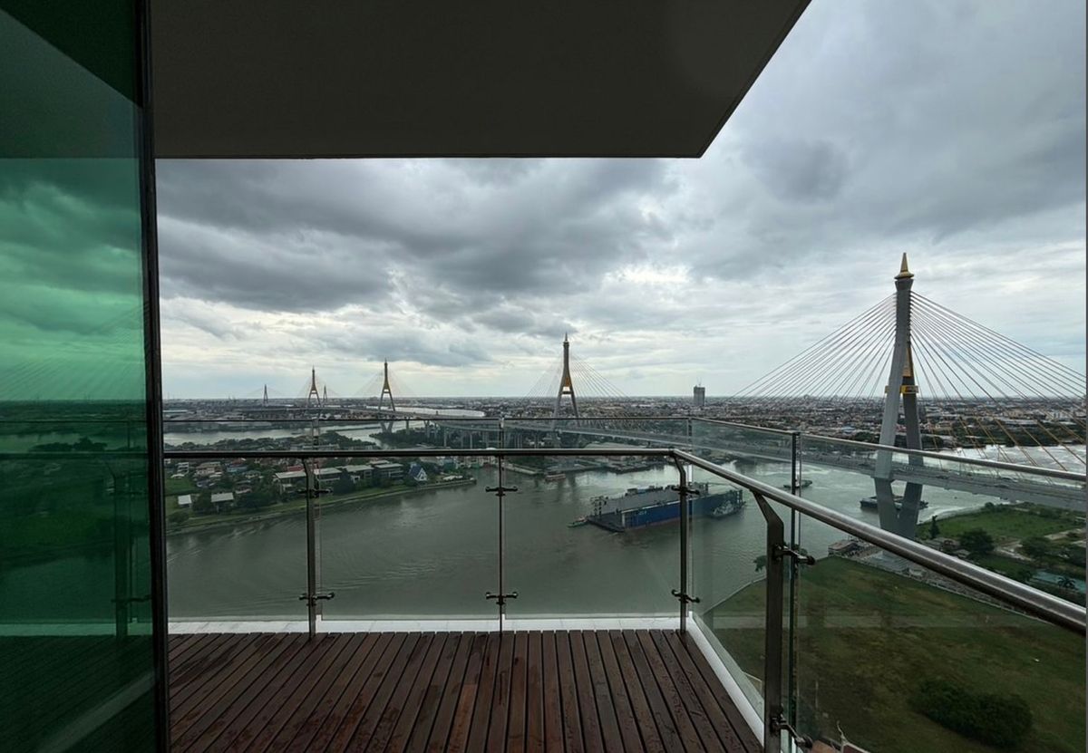 For SaleCondoRama3 (Riverside),Satupadit : For sale: The Pano Rama 3, beautiful, high floor, ready to move in, river view, near Lotus Rama 3. Interested, contact Line@841qqlnr