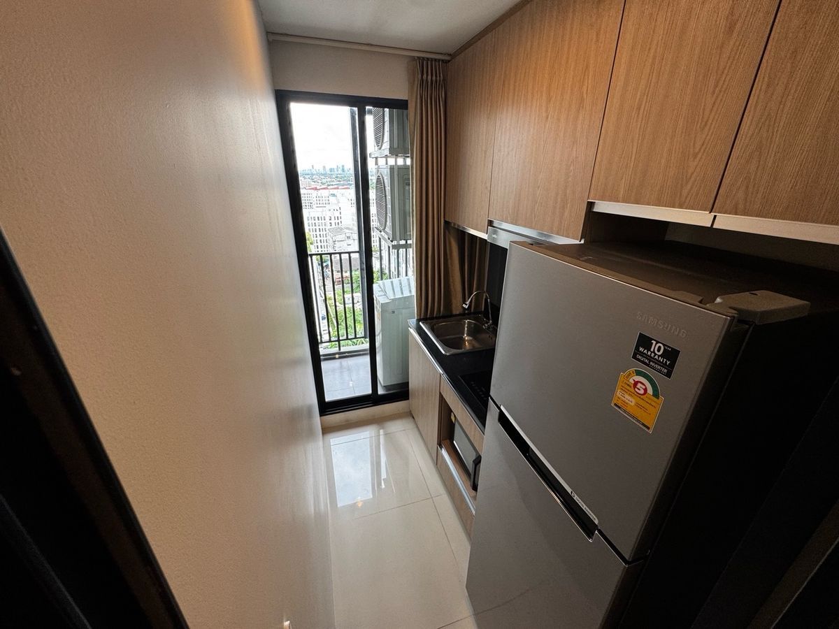For RentCondoBangna, Bearing, Lasalle : For rent 📍 Niche Mono Sukhumvit - Bearing 📍 near BTS Bearing, fully furnished and equipped with appliances