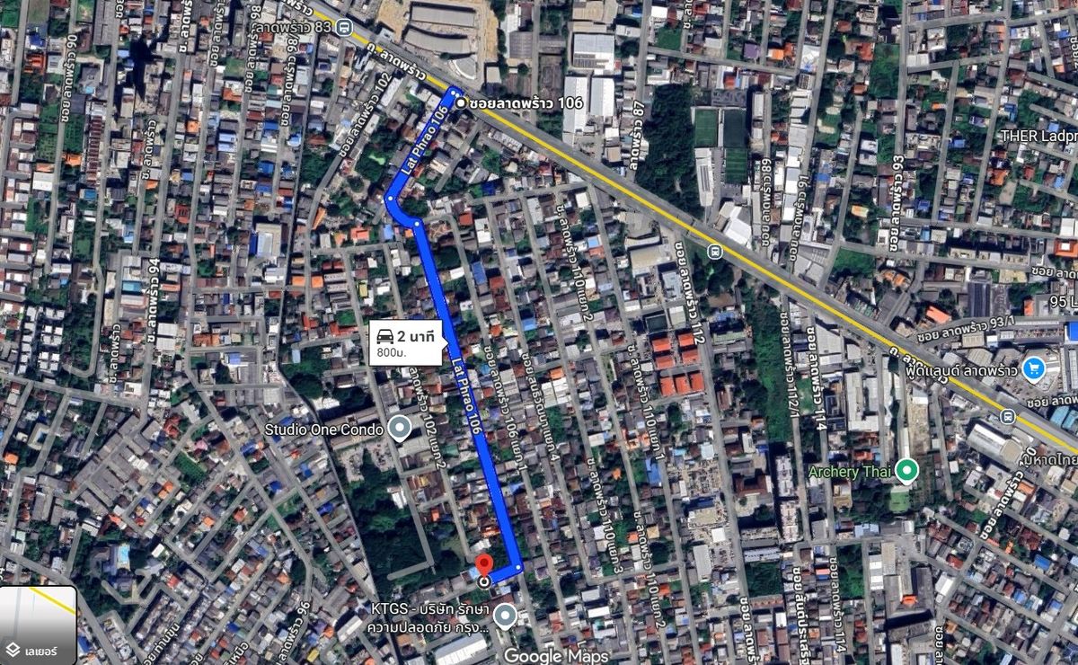 For SaleLandChokchai 4, Ladprao 71, Ladprao 48, : Land Lat Phrao 106 / (For Sale), Land Lat Phrao 106 / (FOR SALE) RUK981