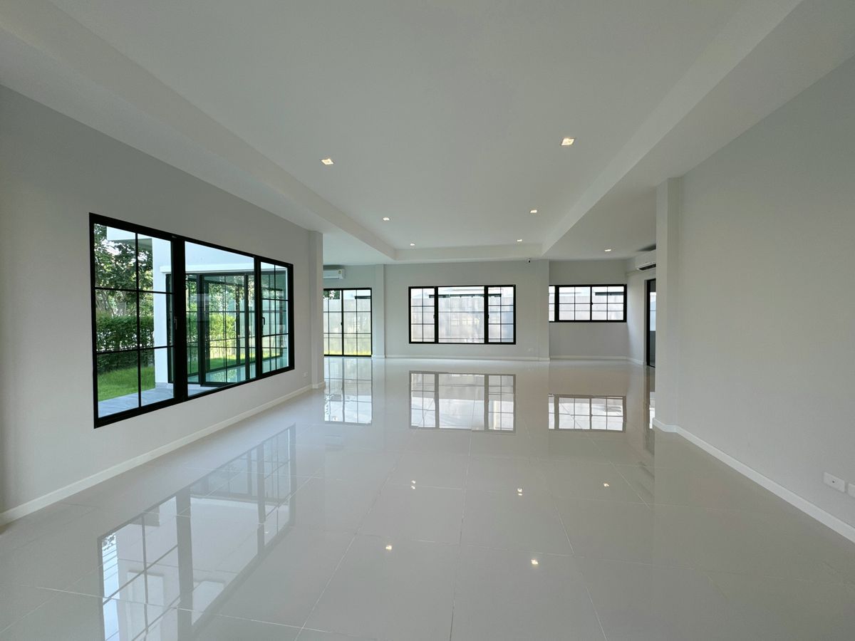 For SaleHousePhutthamonthon, Salaya : Large detached house, quality society, Laddarom Project, Phutthamonthon Sai 3