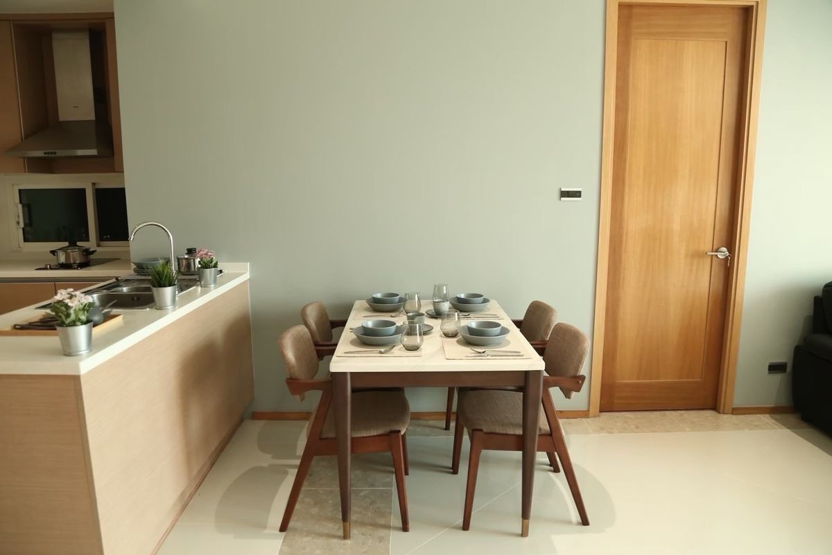 For SaleCondoSathorn, Narathiwat : Condo for sale, The Empire Place, 1 bedroom, 65.25 sq m, beautiful room, south side, BTS Chong Nonsi.