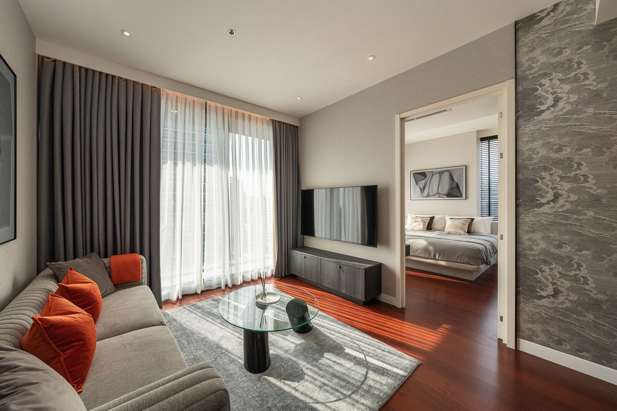 ให้เช่าคอนโดสุขุมวิท อโศก ทองหล่อ : For Rent Khun By Yoo 2beds size 82 sq.m. F/F Ready to move in