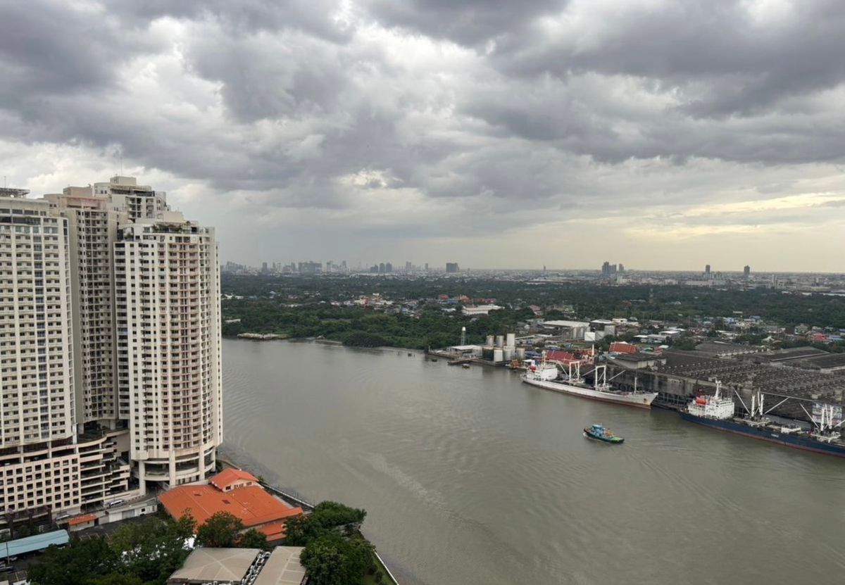 For SaleCondoRama3 (Riverside),Satupadit : For sale: The Pano Rama 3, beautiful, high floor, ready to move in, river view, near Lotus Rama 3. Interested, contact Line@841qqlnr
