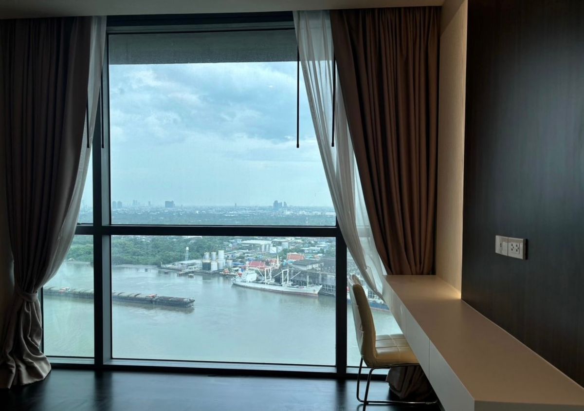 For SaleCondoRama3 (Riverside),Satupadit : For sale: The Pano Rama 3, beautiful, high floor, ready to move in, river view, near Lotus Rama 3. Interested, contact Line@841qqlnr