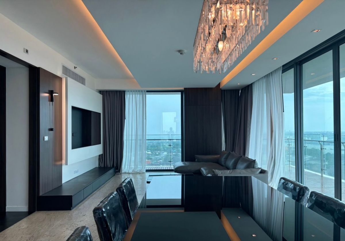 For SaleCondoRama3 (Riverside),Satupadit : For sale: The Pano Rama 3, beautiful, high floor, ready to move in, river view, near Lotus Rama 3. Interested, contact Line@841qqlnr